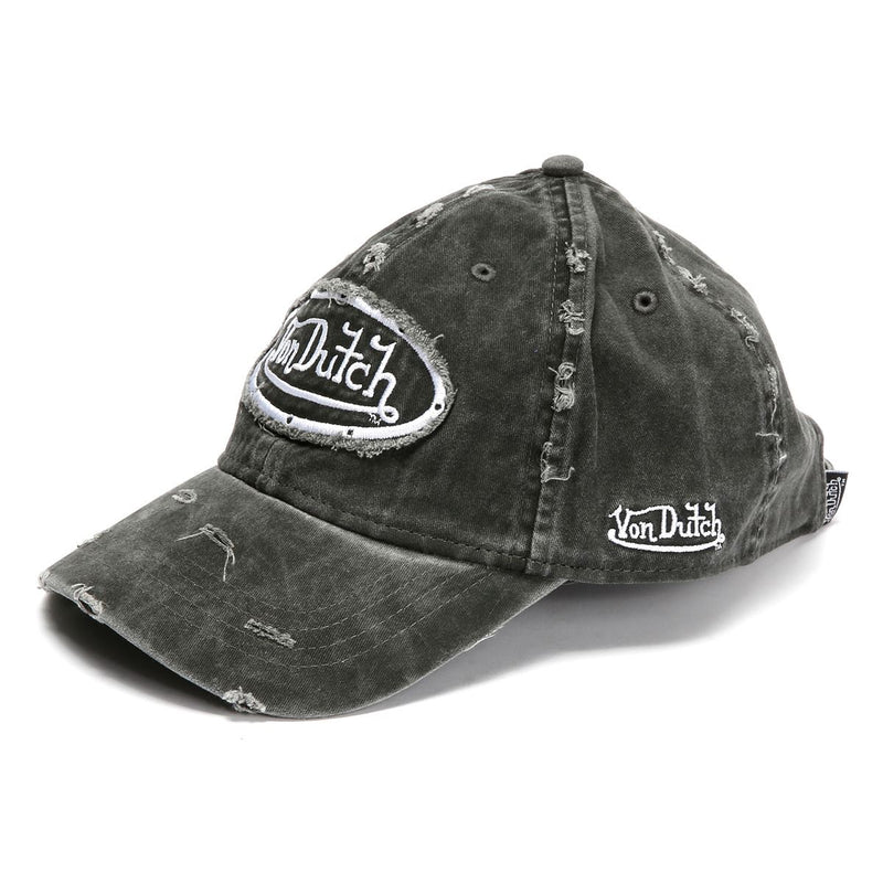 Von Dutch Busted Dad Casquettes Noires En Coton