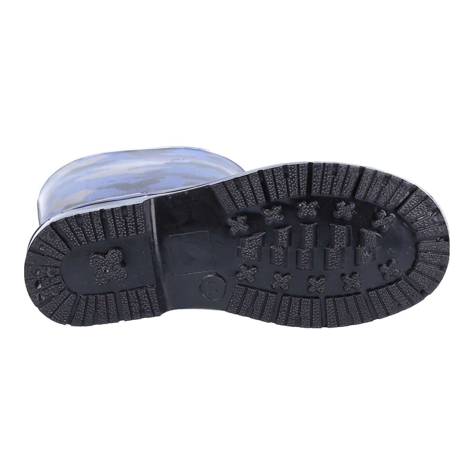 Cotswold PVC Jnr Bottes De Pluie Camouflage Marine Pour Filles En Pvc
