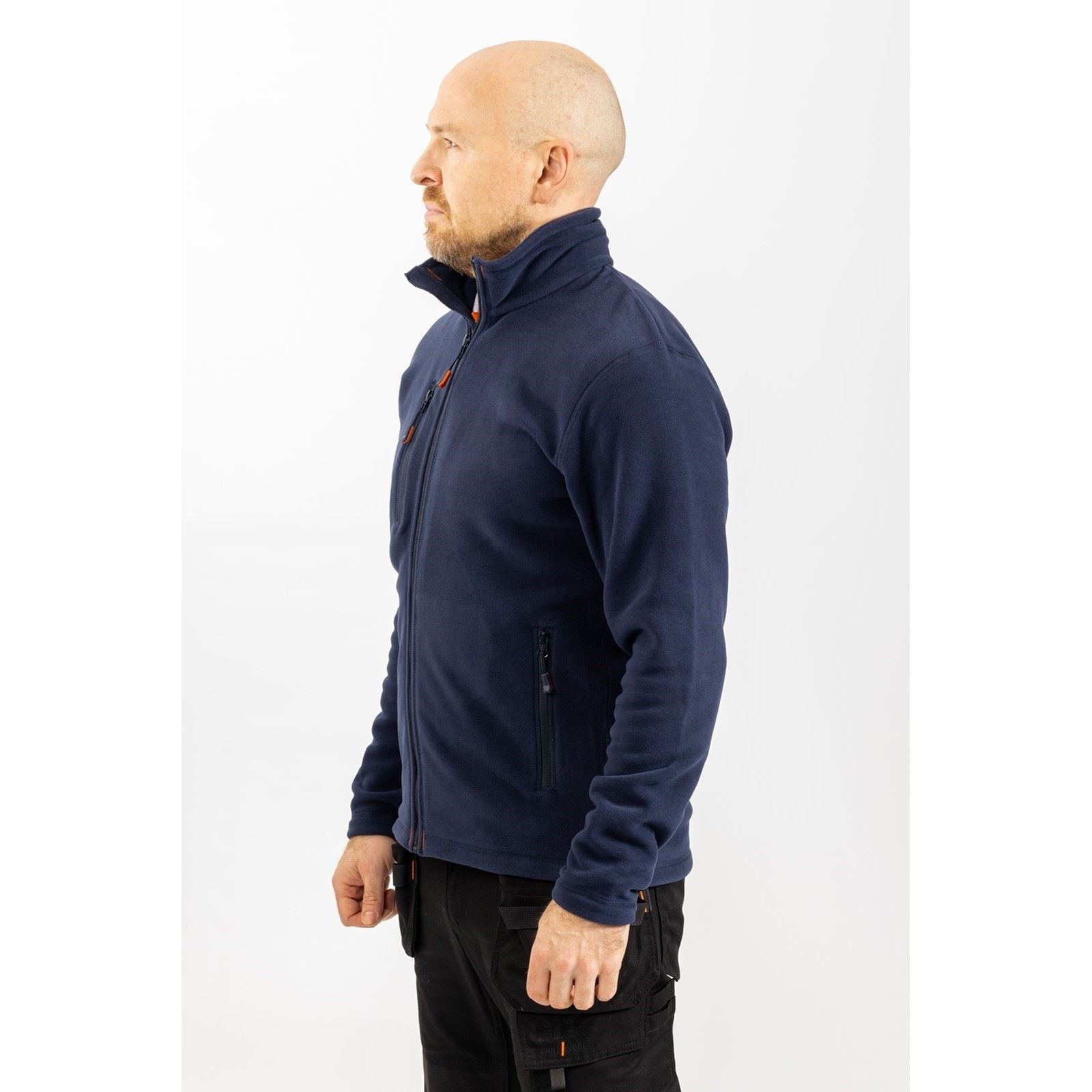 Helly Hansen Workwear Oxford Veste En Polaire Bleue Pour Homme