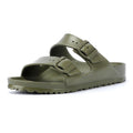 Birkenstock Arizona EVA Sandales Étroites Kaki Pour Femmes