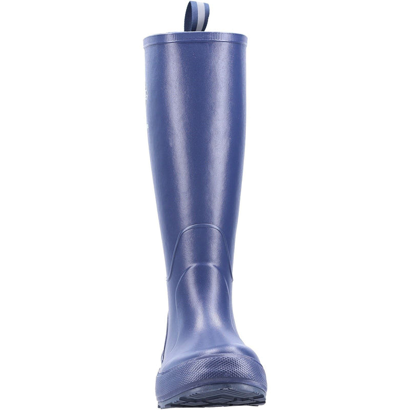 Muck Boots Mudder Tall Bottes En Caoutchouc Bleu Marine.