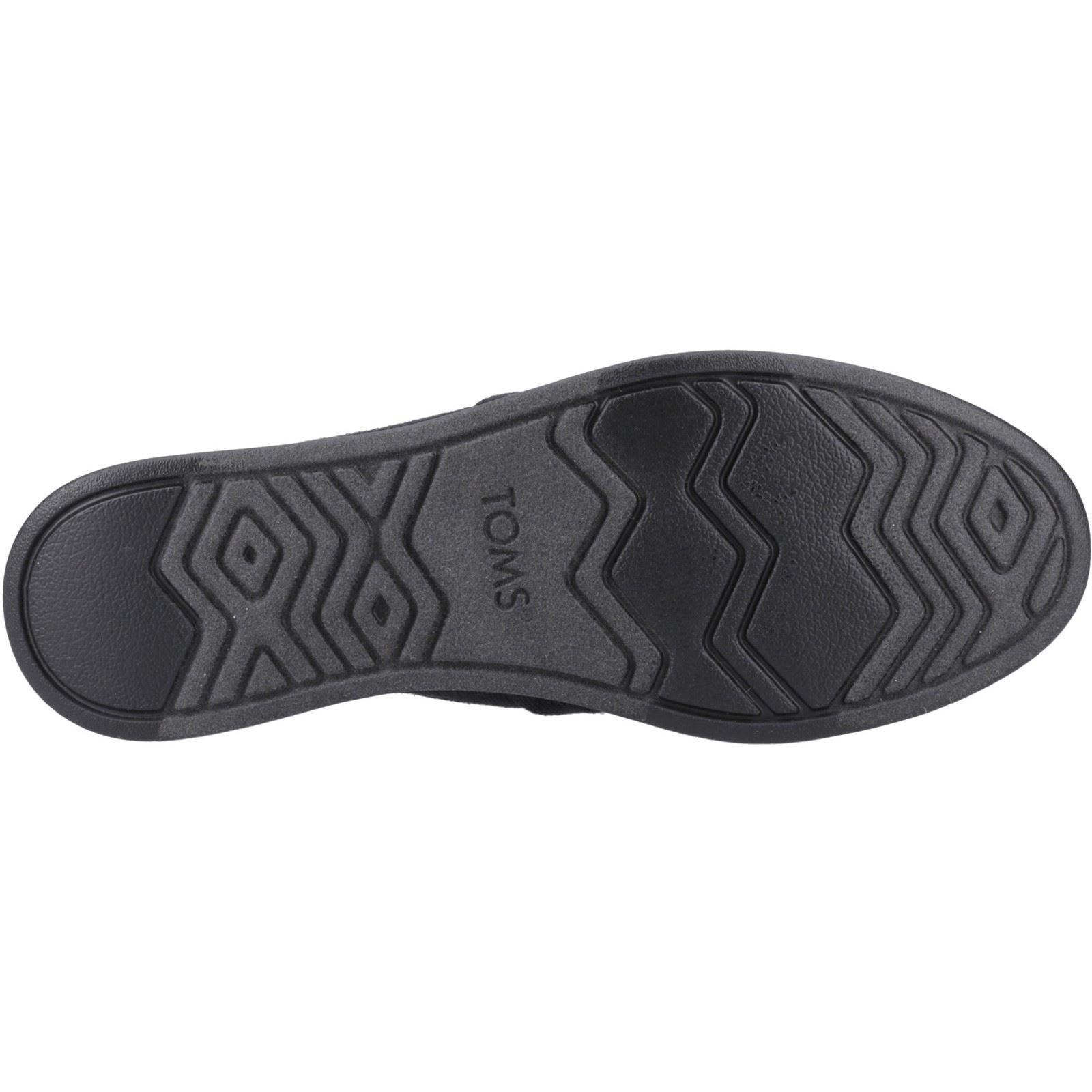 TOMS Alpargata Plus Espadrilles En Jute Pour Femme, Noir/Noir