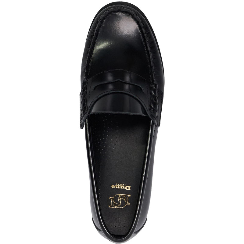 Dune Ginni Chaussures Noires En Cuir Pour Femme