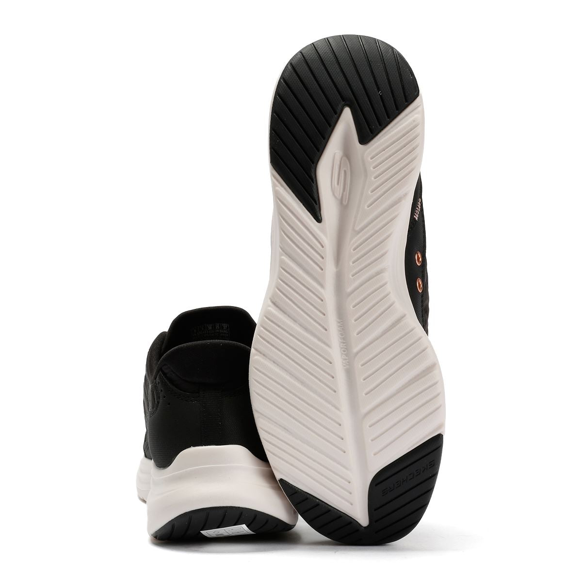 Skechers Slip-Ins Contour Foam Cozy Fit Baskets Noires Pour Femmes