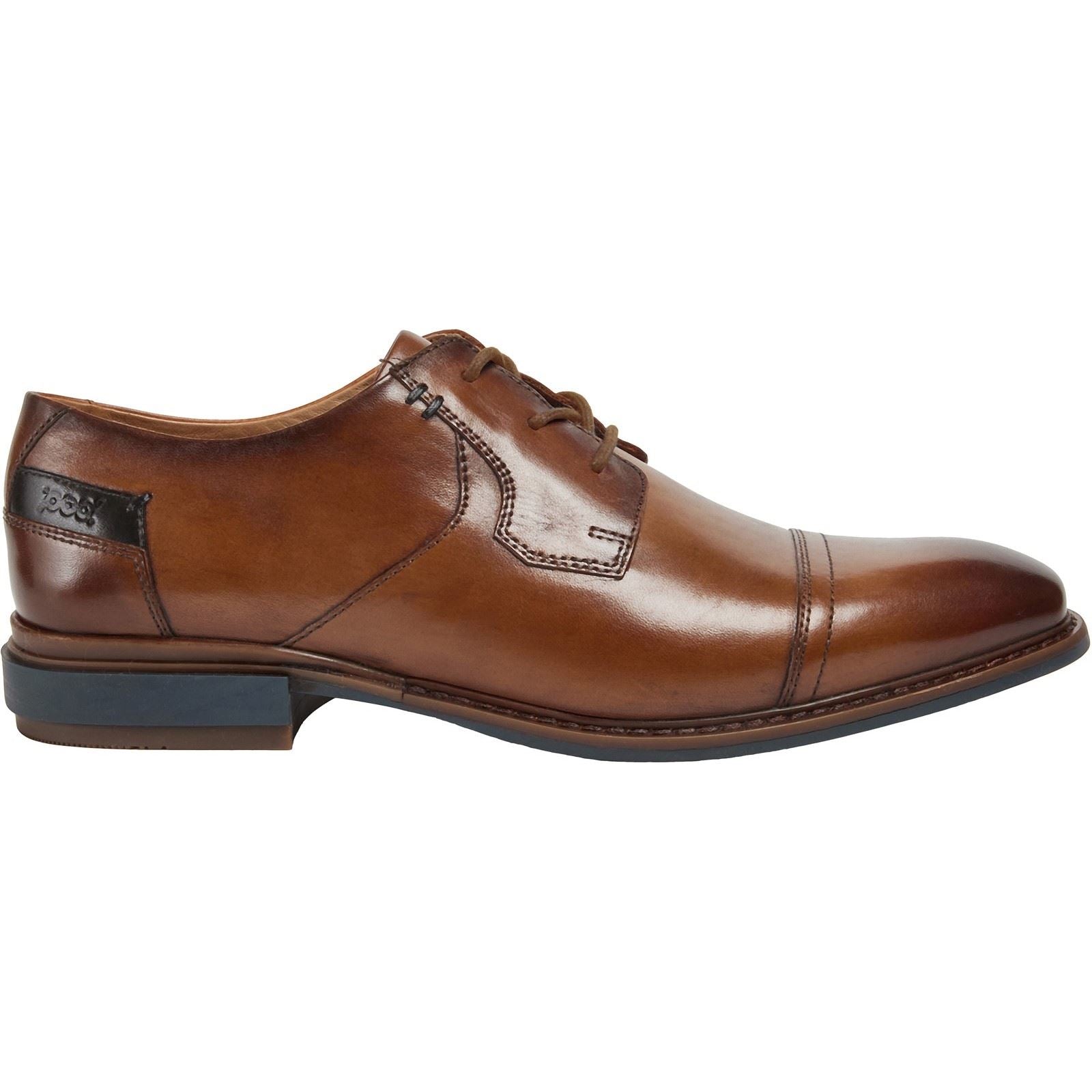 Pod Savage Chaussures À Lacets En Similicuir Pour Hommes Couleur Cognac