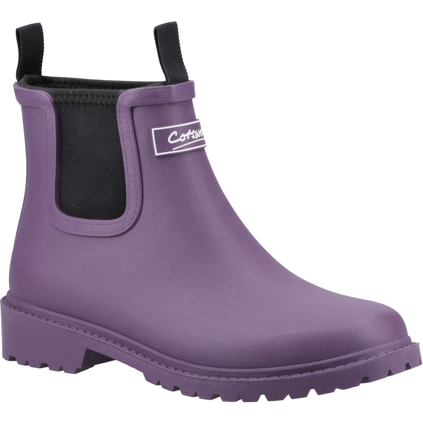 Cotswold Barton Bottes En Caoutchouc Violettes Pour Femmes Tpr+ Néoprène