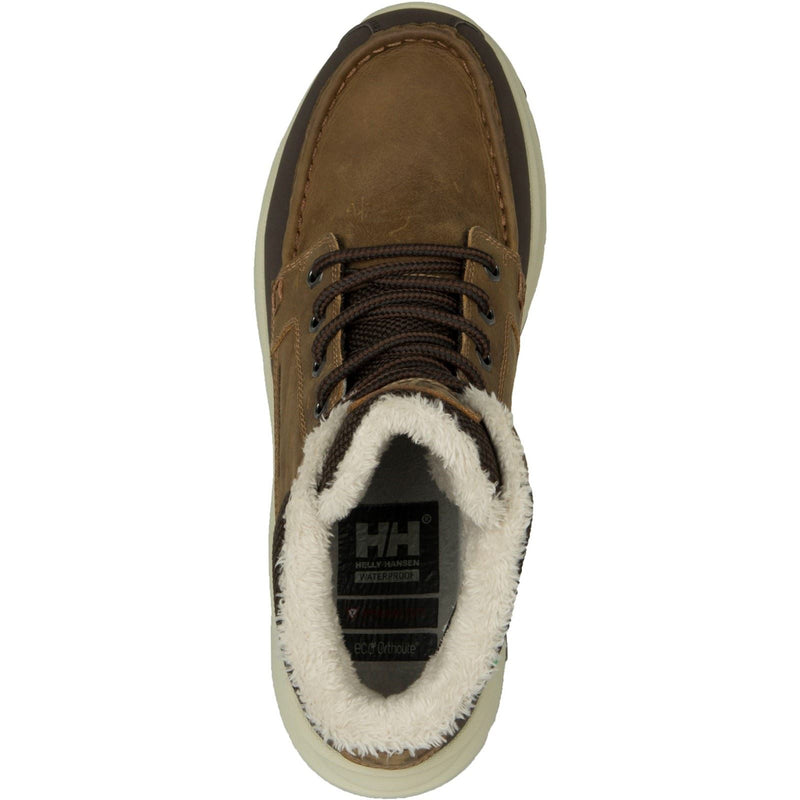 Helly Hansen Sport Garibaldi Bottes En Cuir Pour Hommes Marron Tabac