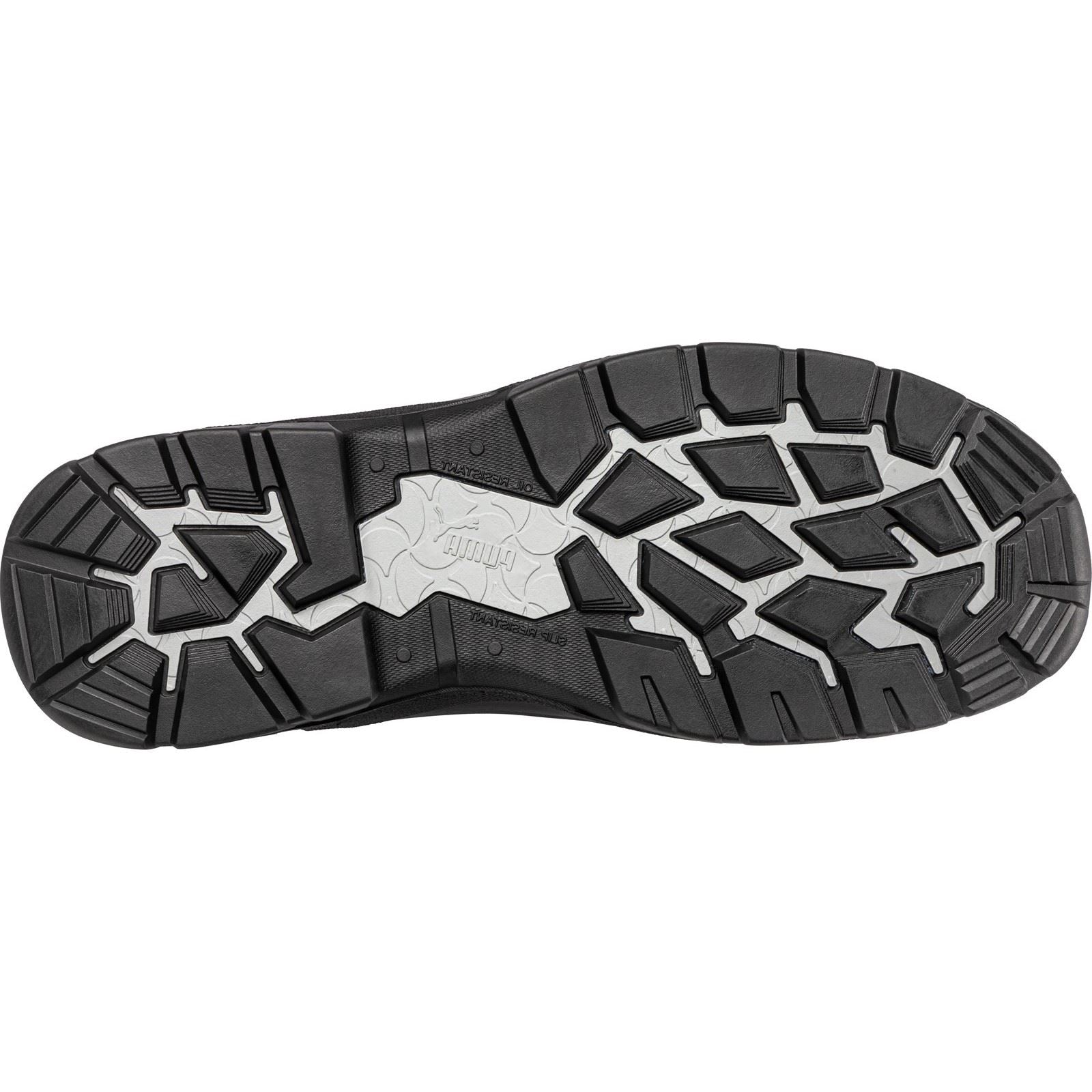 Puma Safety Bottes De Sécurité Cascades Mid En Cuir Noir
