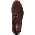 Base London Mawley Chaussures Oxford Brunes Brûlées En Cuir Pour Hommes