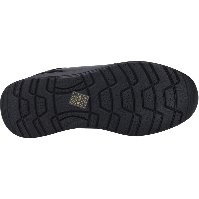 Hush Puppies Joseph Chaussures Hommes En Cuir Noir À Lacets