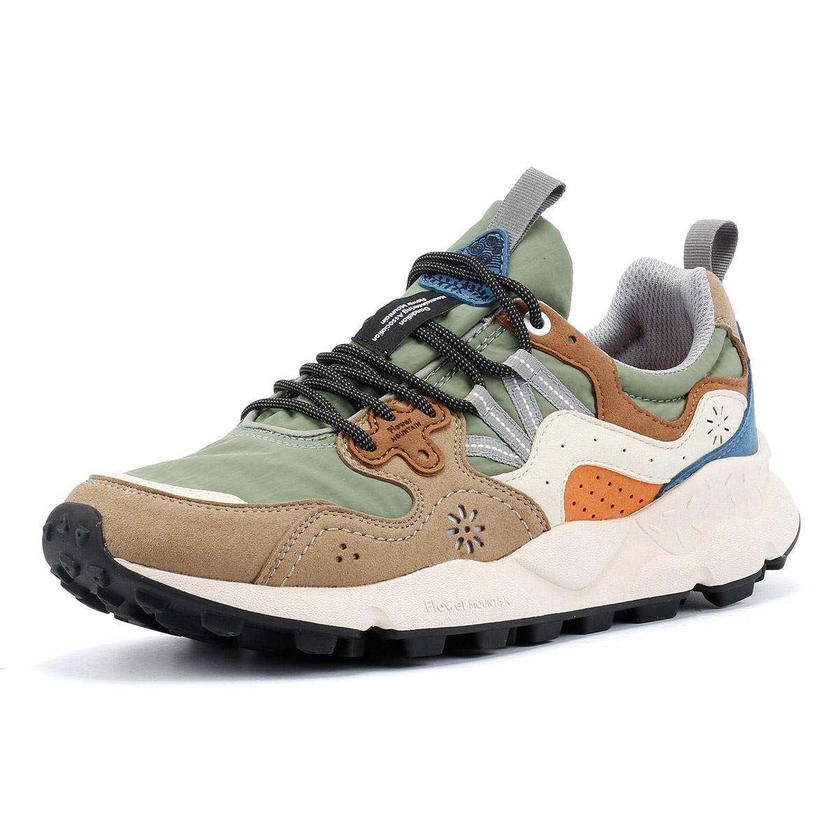Flower Mountain Yamano 3 Chaussures De Sport Vertes Pour Hommes