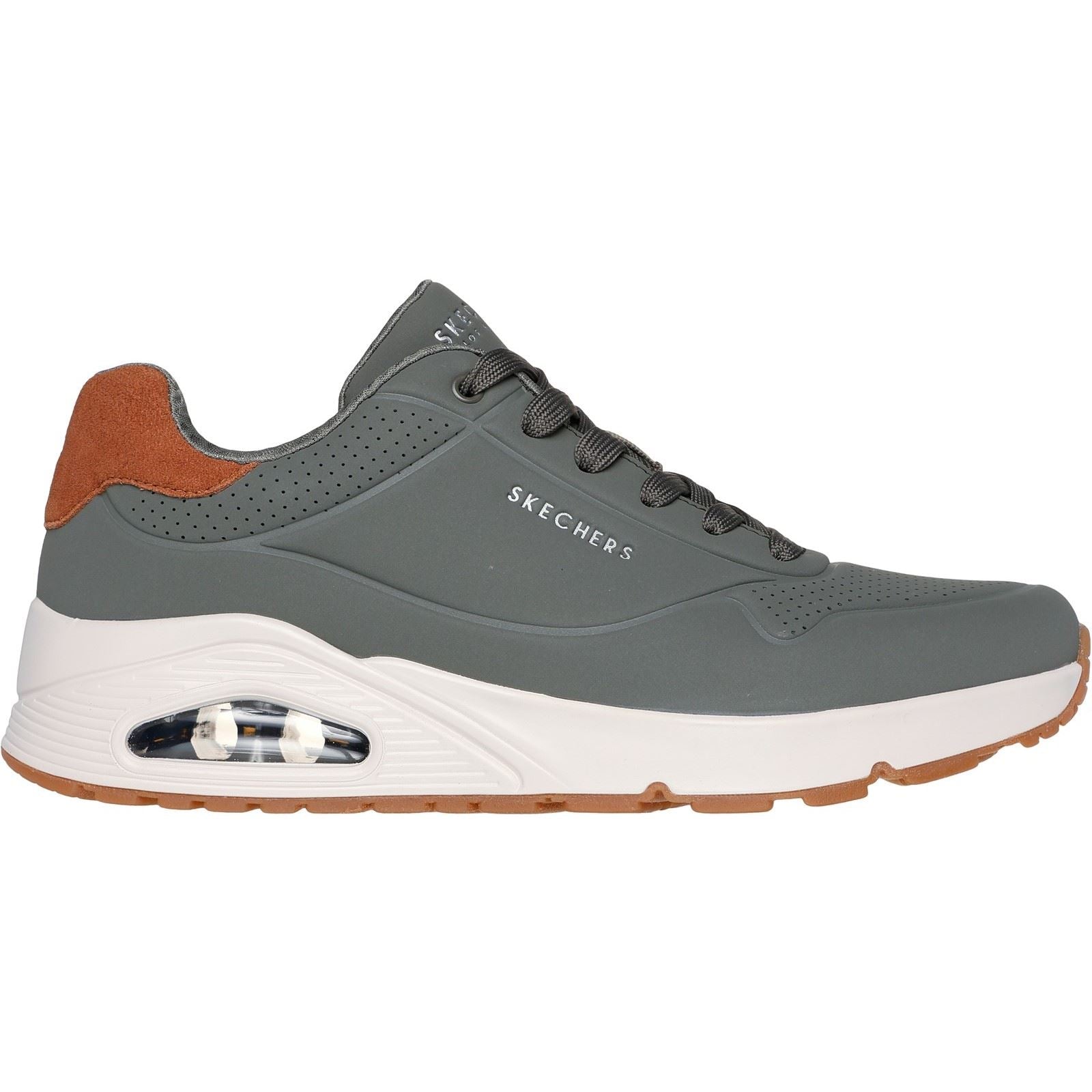 Skechers Uno Suited On Air Baskets Synthétiques Pour Hommes De Couleur Olive