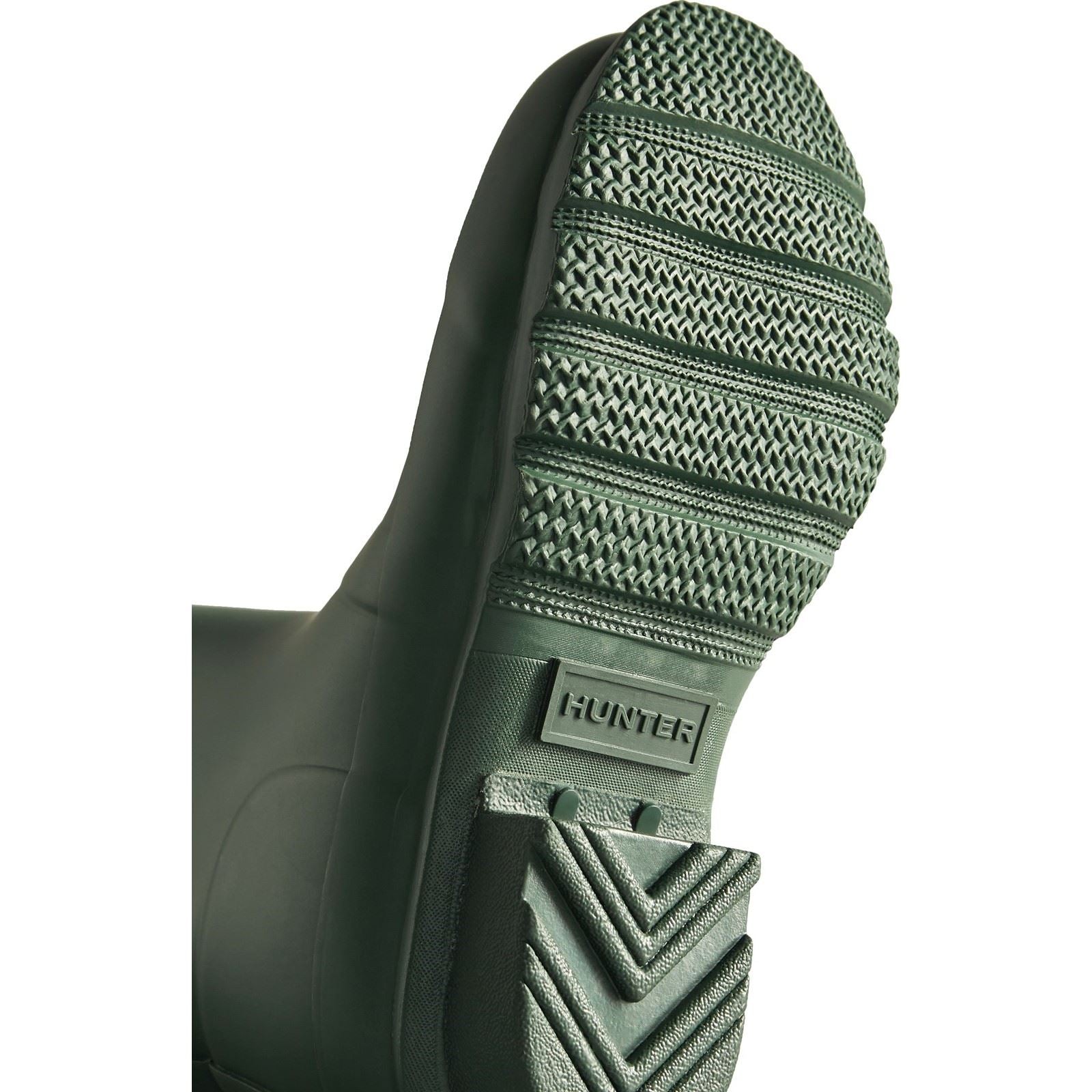 Hunter Junior Originals Bottes En Caoutchouc Unisexes Vertes Pour Enfants