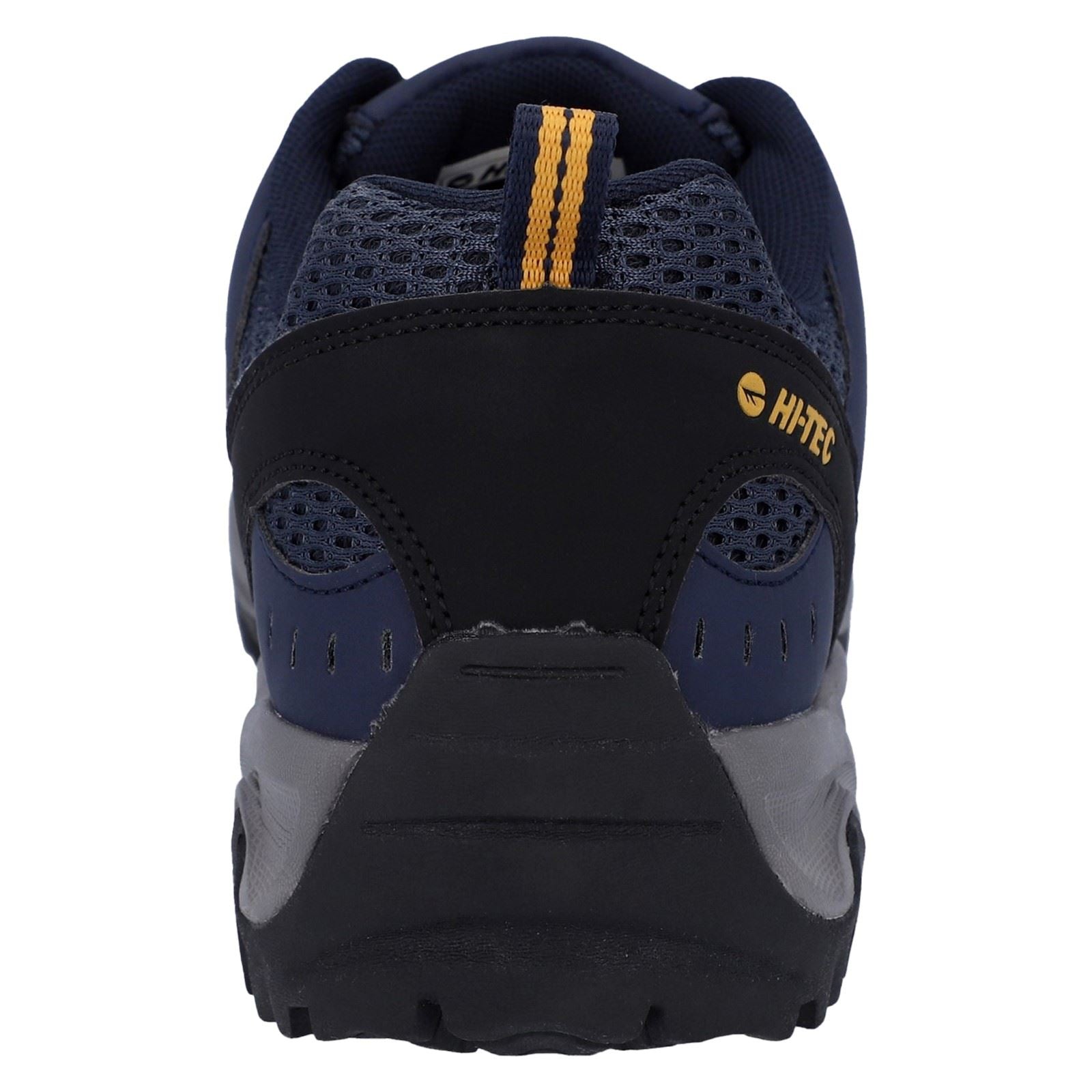 Hi-Tec Jaguar Chaussures De Randonnée Pour Homme En Polyester Bleu Marine/jaune