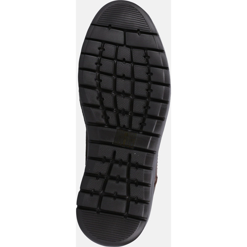 Hush Puppies TRITON LACE UP Chaussures En Cuir Marron À Lacets Pour Homme