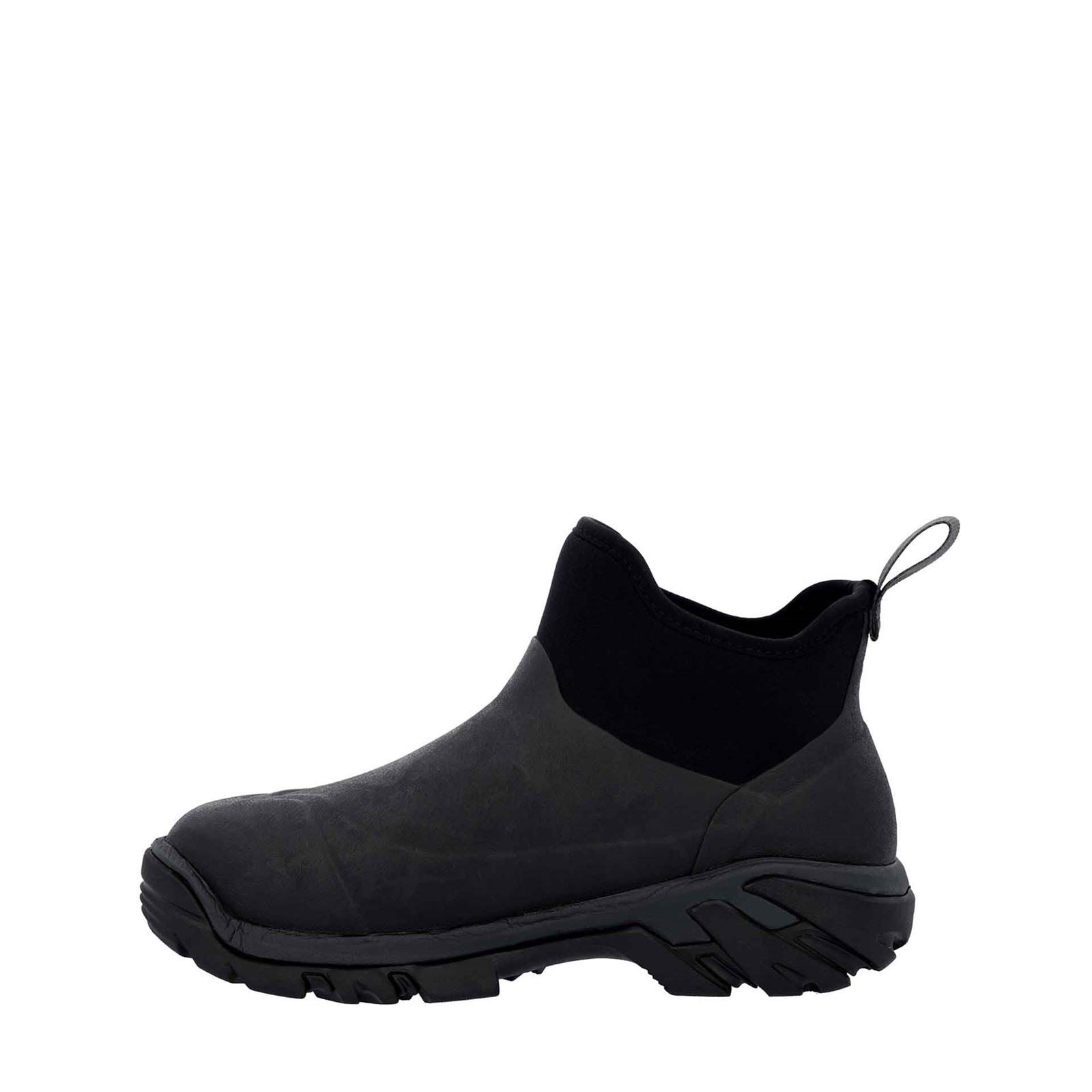 Muck Boots Woody Sport Bottes En Caoutchouc Noires/Grises Foncées