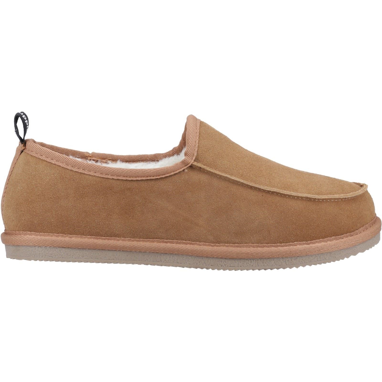 Hush Puppies Charles Chaussons En Daim Pour Hommes De Couleur Tan