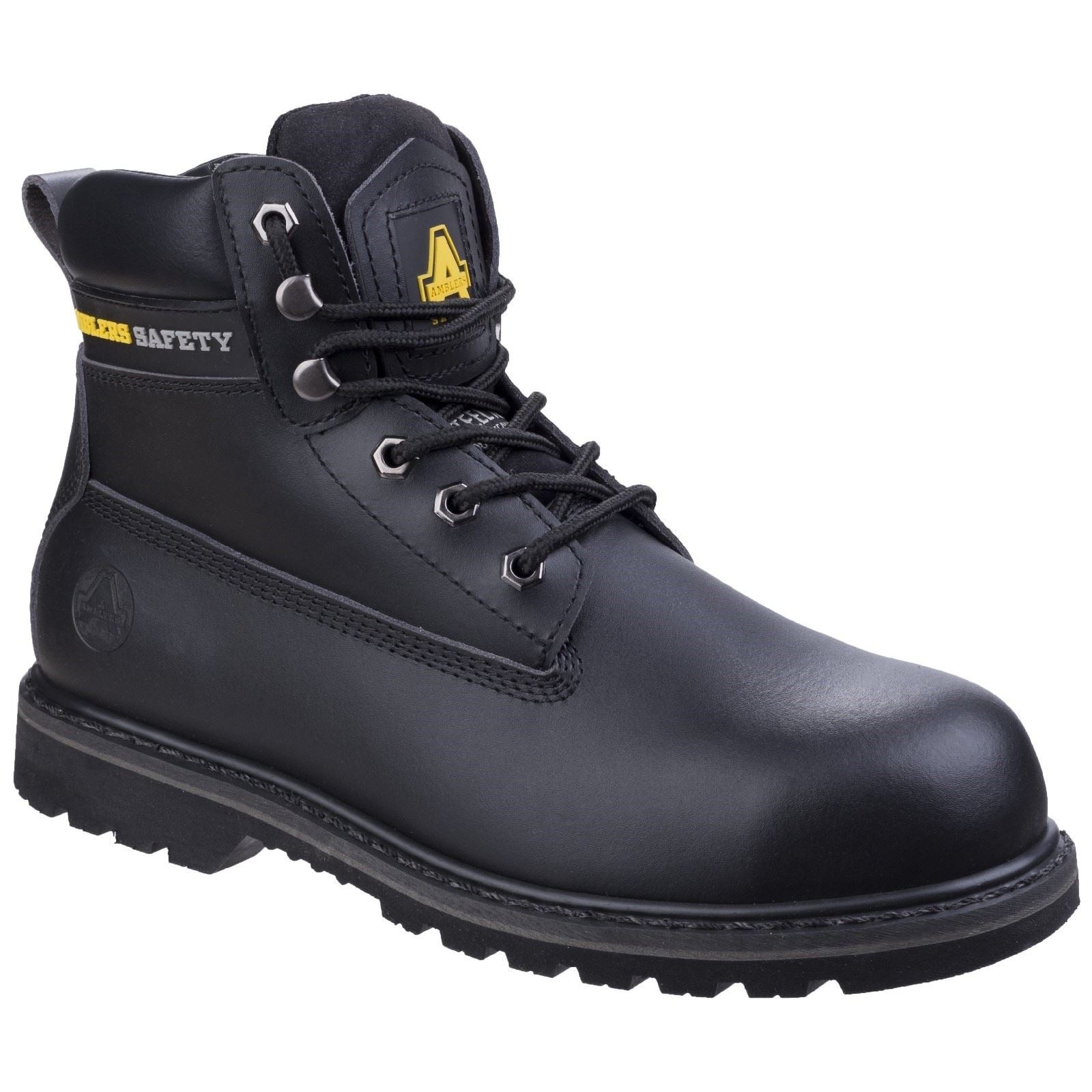 Amblers Safety Bottes De Sécurité En Cuir Noir Fs9