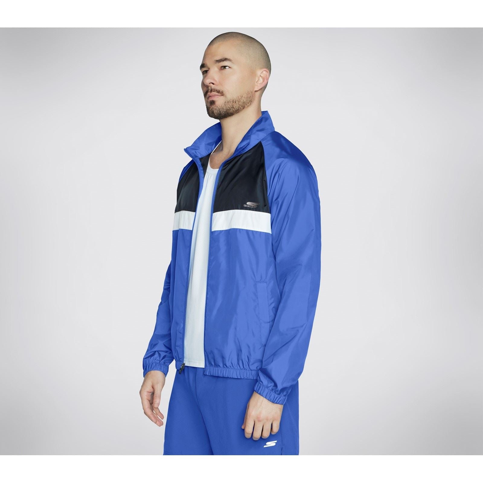 Skechers Performance Speed Elite Vestes De Piste Bleues Pour Hommes