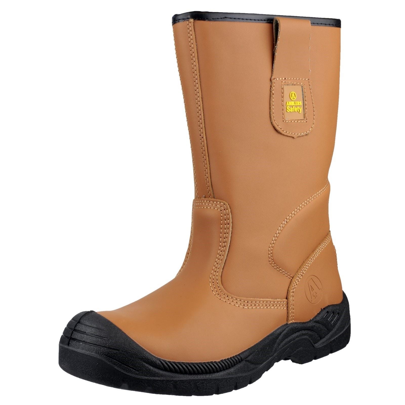 Amblers Safety Bottes De Sécurité En Cuir Tan Fs142