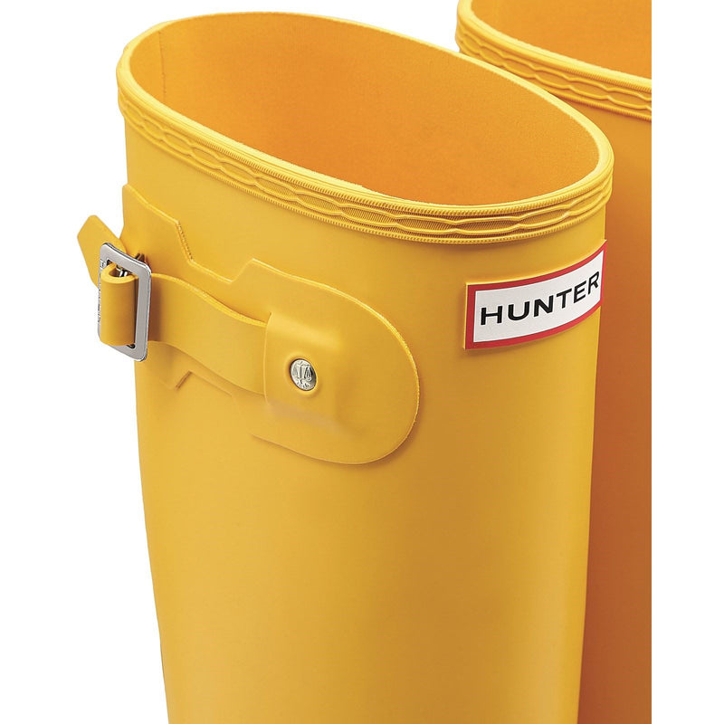 Hunter Original Tall Bottes En Caoutchouc Jaunes Pour Femmes