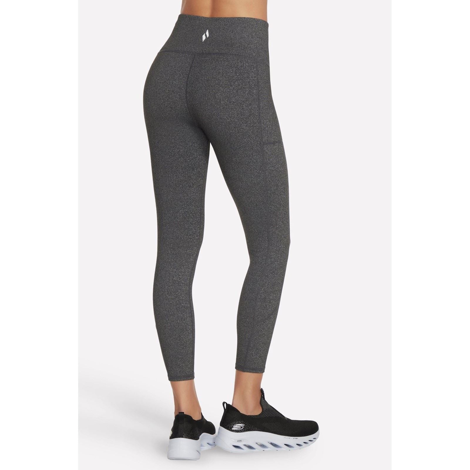 Skechers GOWALK Wear High-Waisted 7/8 Leggings De Sport Gris Pour Femmes
