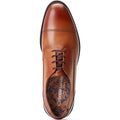 Base London Magnus Chaussures Oxford Brunes En Cuir Pour Hommes