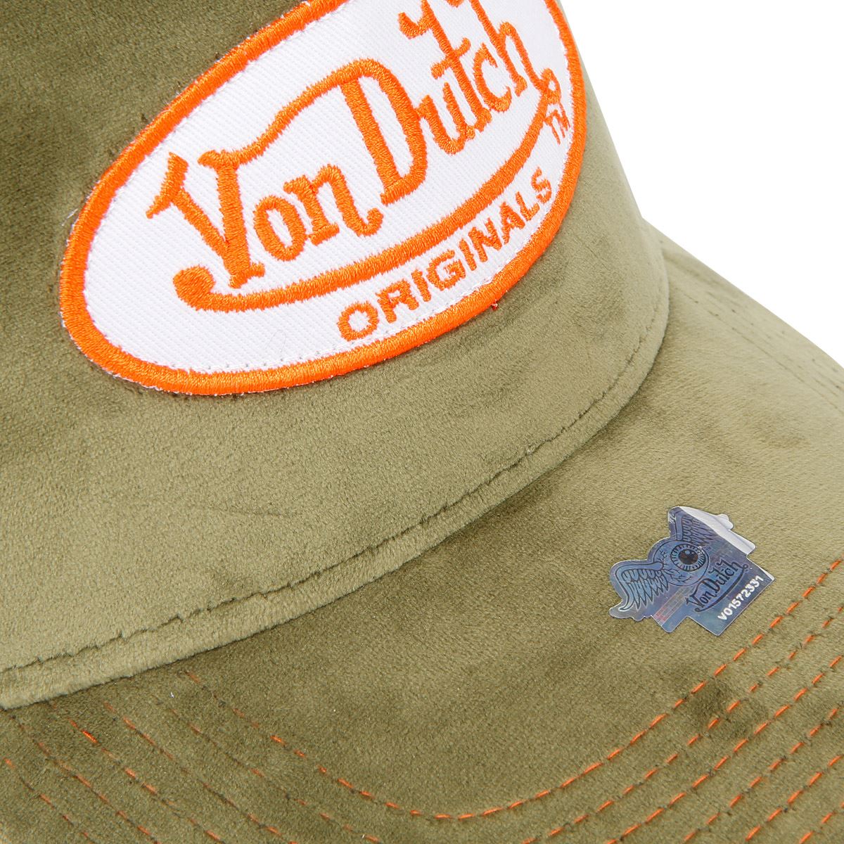 Von Dutch Trucker Kent Casquettes Kaki/Noir En Coton