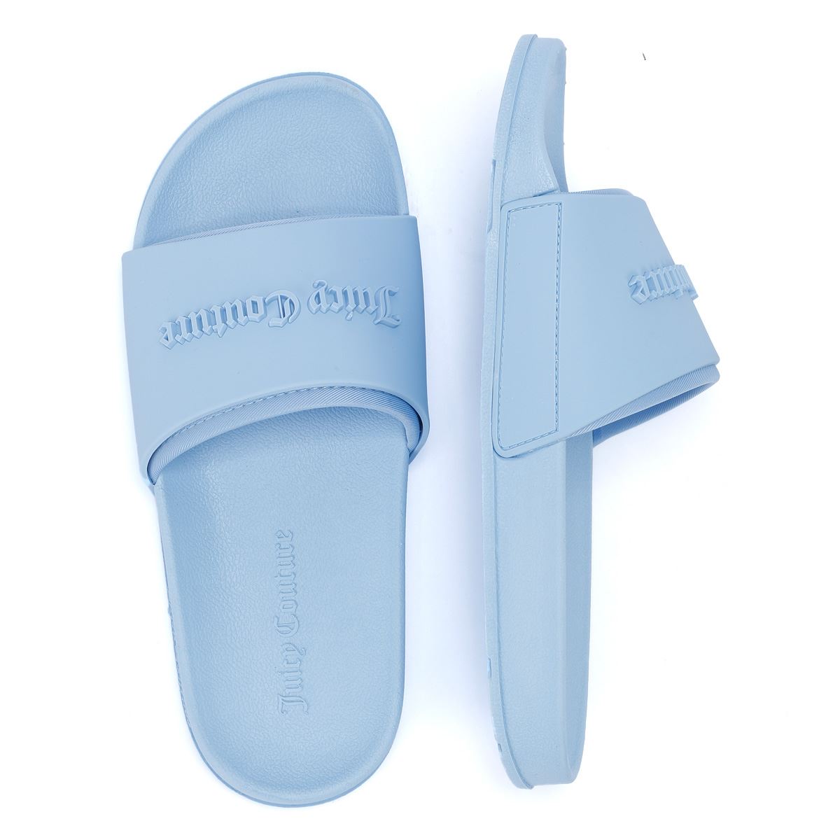 Juicy Couture Breanna Embossed Sandales Bleues Pour Femmes