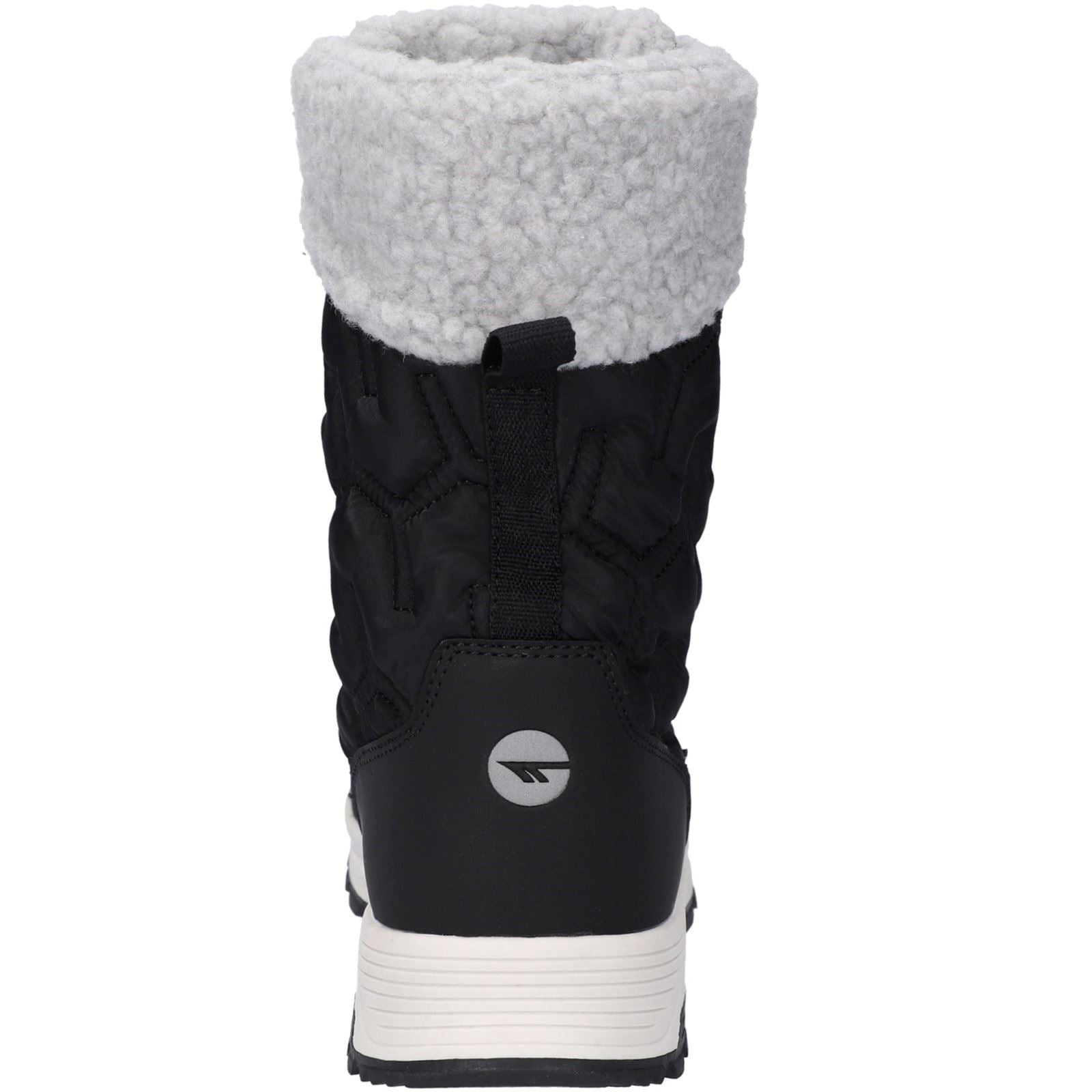Hi-Tec Sophia Bottines D'hiver Pour Femmes En Nylon Noir Jet/fuchsia Festival