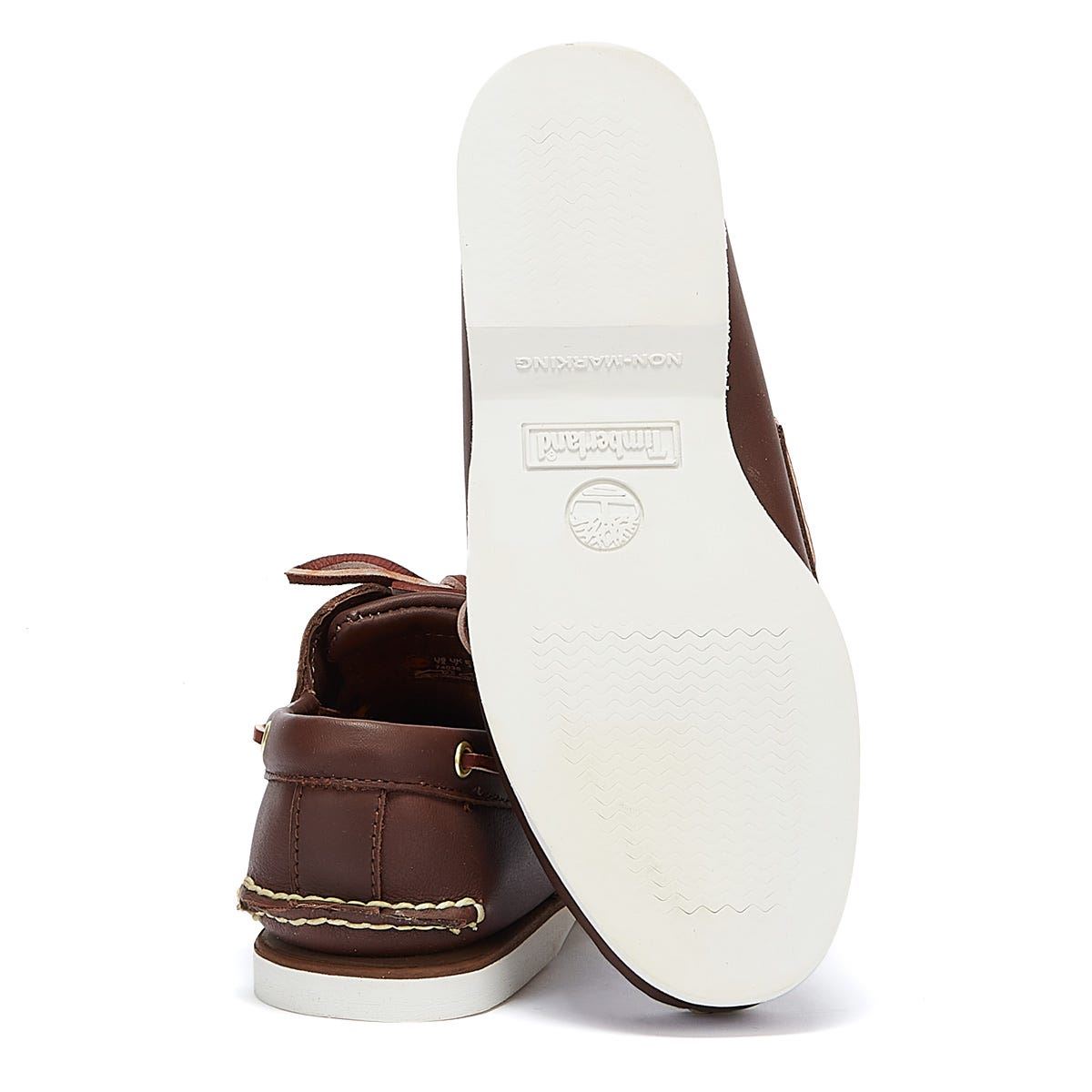 Timberland Boat Chaussures à lacets marron pour hommes