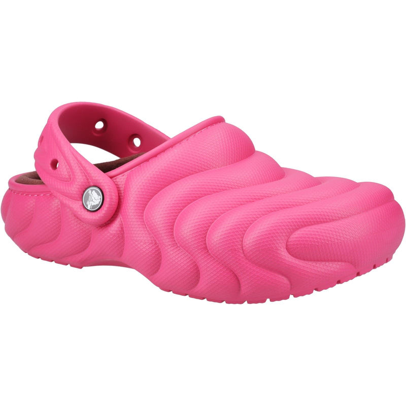 Crocs Classic Lined Overpuff Sabots pour Femmes en Thermoplastique couleur fruit du dragon
