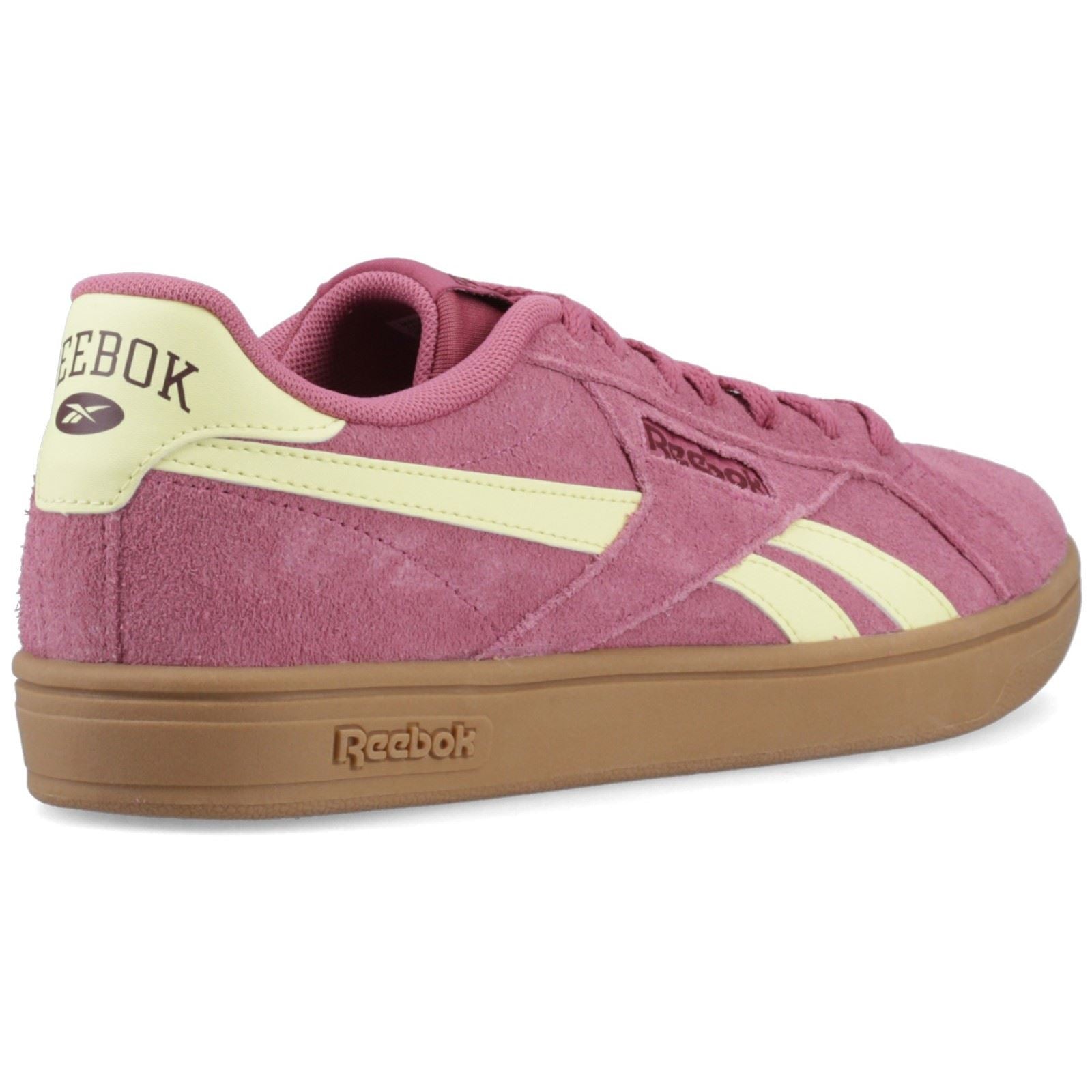 Reebok Court Retro Baskets Textile Femme Studiopink/Yel/Haze/Blkcherry