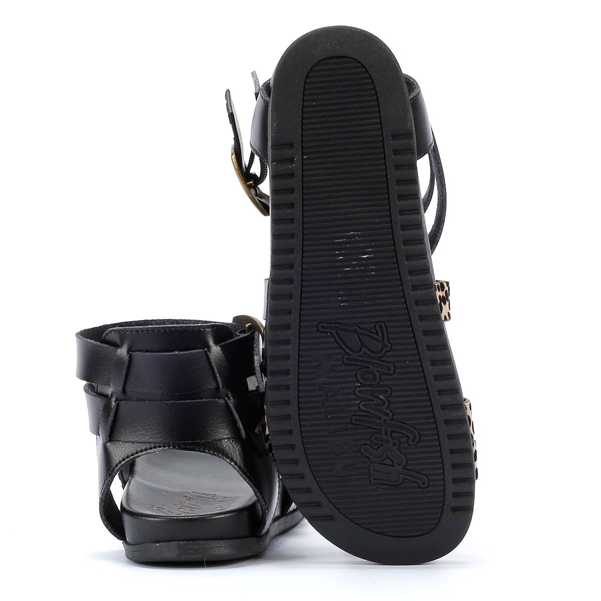 Blowfish Malibu Candie Sandales Léopard Pour Femmes