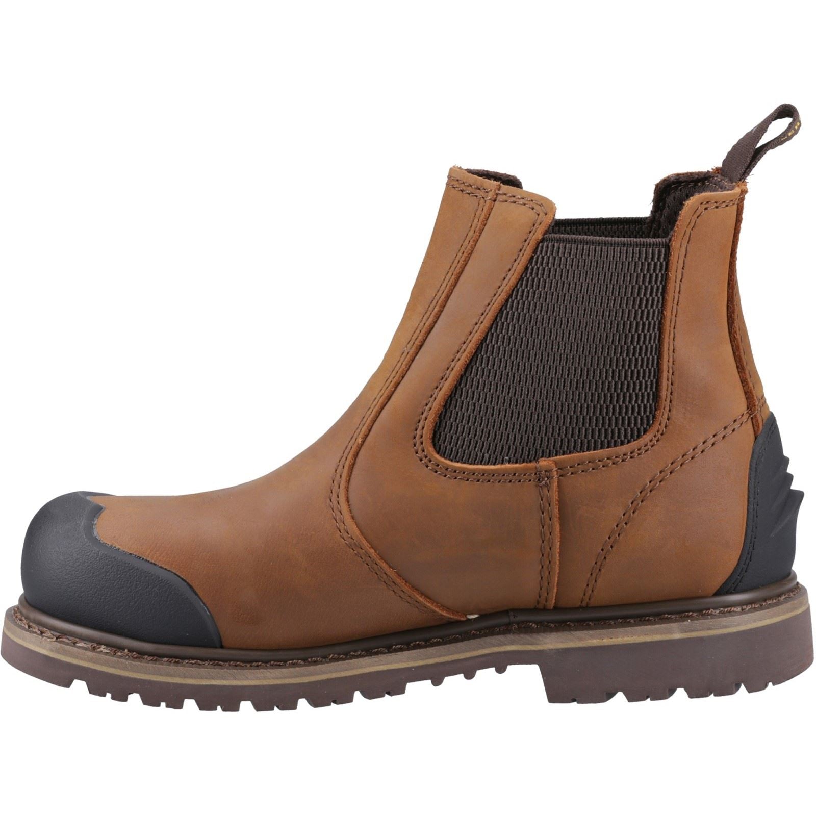 Amblers Safety Bottes De Sécurité En Nubuck Marron Fs225
