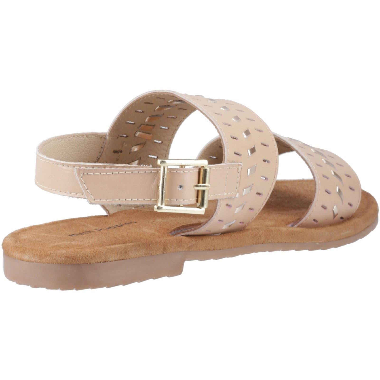 Hush Puppies Hadley Sandales Nude Pour Femmes En Cuir
