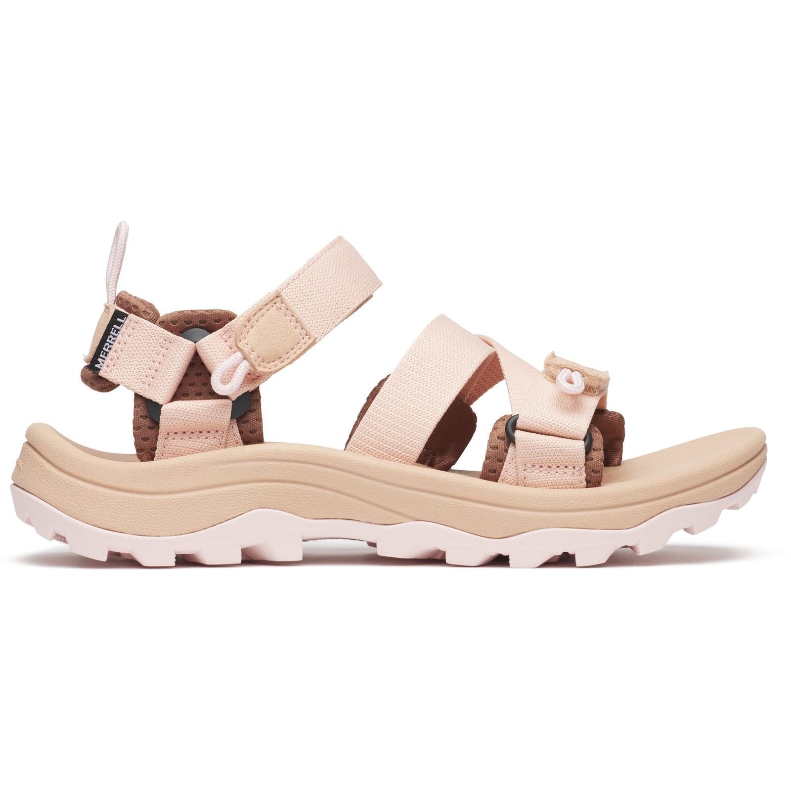 Merrell Speed Fusion Sport RMX Sandales Roses Pour Femmes En Textile Tan