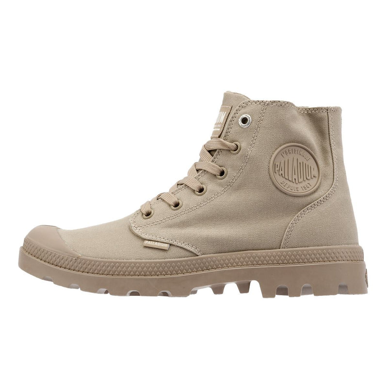 Palladium Pampa Hi Mono Chrome Chaussures En Toile Kaki