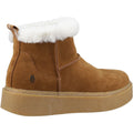 Hush Puppies Becca Femmes Suédoises Bottines D'hiver En Daim Tan