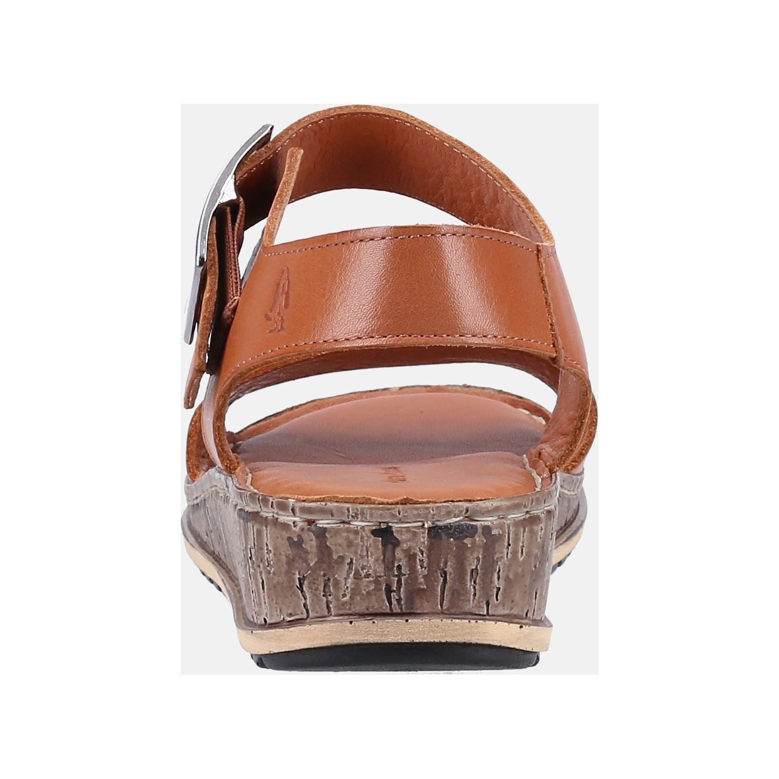 Hush Puppies Ellie Sandales En Cuir Pour Femme Couleur Tan