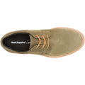 Hush Puppies Jenson Oxford Chaussures À Lacets En Cuir Pour Homme Couleur Olive