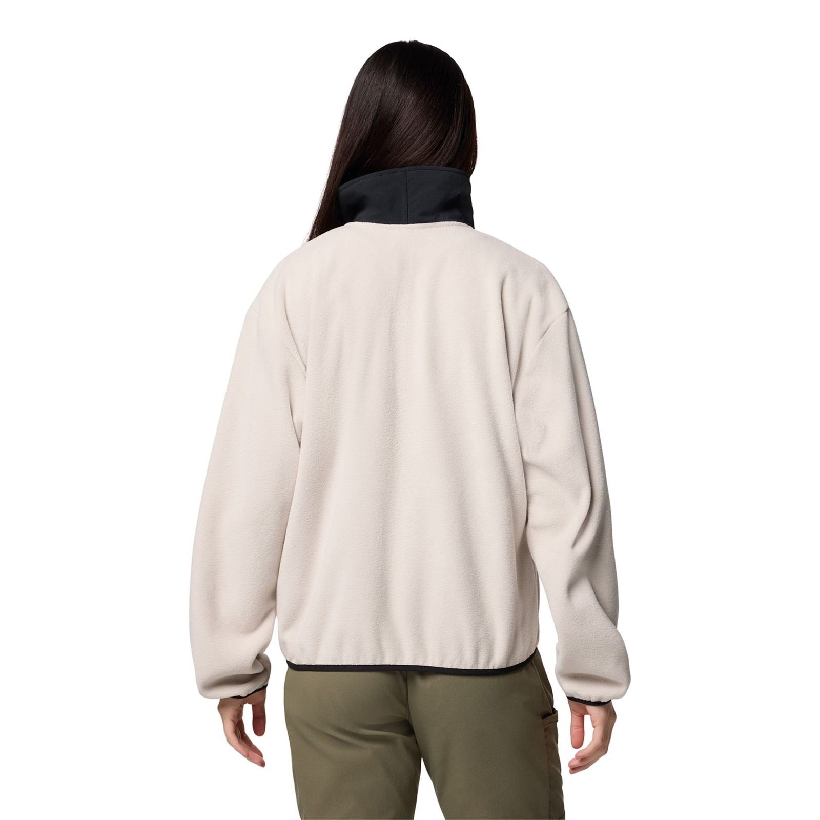 Columbia Sequoia Grove 1/2 Zip Fleece Pull En Polyester Pour Femme Marron