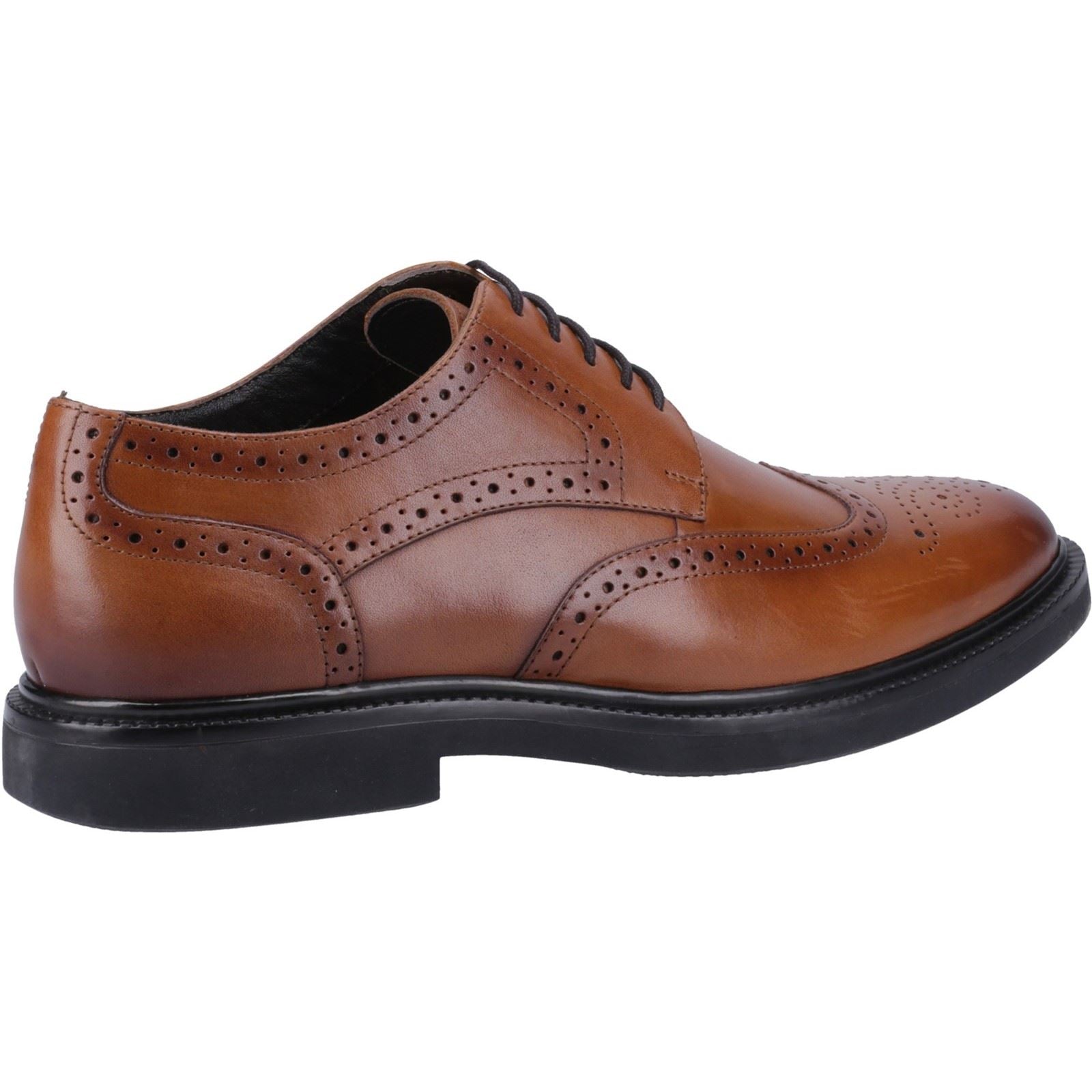 Hush Puppies Kingston Chaussures Richelieu Homme En Cuir Marron Clair