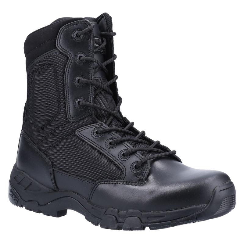 Magnum Bottes De Sécurité En Cuir Noir Viper Pro 8.0 Plus À Fermeture Éclair Latérale