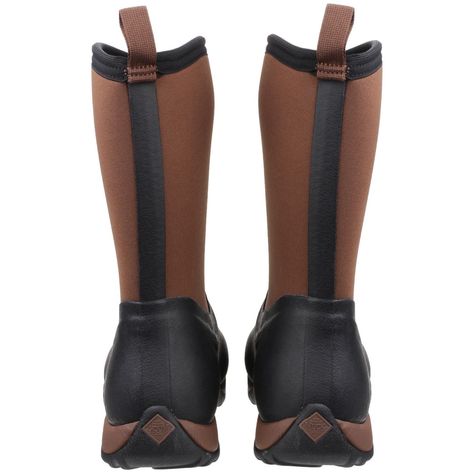 Muck Boots Arctic Weekend Bottes En Caoutchouc Noires/Brunes Wellington