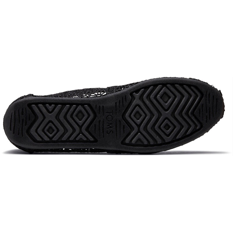 TOMS Alpargata Espadrilles En Synthétique Noir Pour Femmes