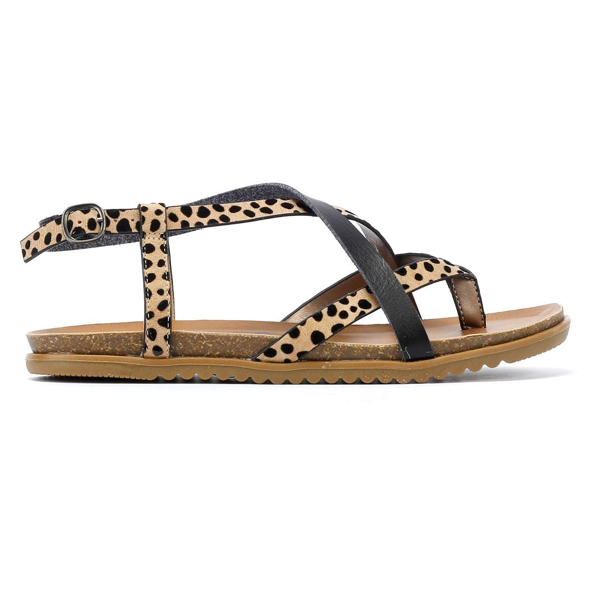 Blowfish Malibu Mirenda Sandales Léopard Pour Femmes