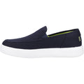 HEYDUDE Sunapee Canvas Mocassins Homme En Coton 100% Bleu Marine/Blanc