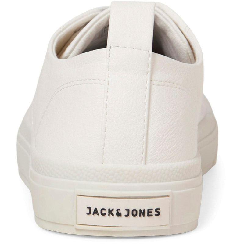 Jack & Jones Bayswater Sneakers Pour Hommes En Polyuréthane Blanc Brillant