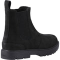 TOMS Griffin Bottes Noires En Cuir Pour Hommes